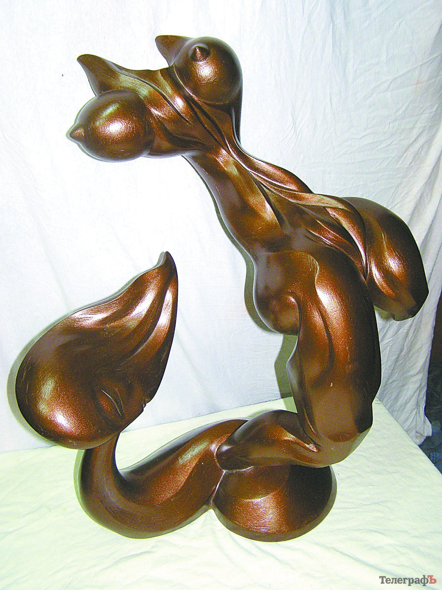 Комсомольский скульптор Олег Рябо представил «Телеграфу» свои новые работы Комсомольский скульптор Олег Рябо представил «Телеграфу» свои новые работы