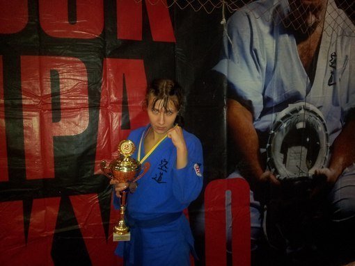 Кременчужанка Алиса Бажукова – серебряный призёр Кубка Украины по КУДО - 2012 Кременчужанка Алиса Бажукова – серебряный призёр Кубка Украины по КУДО - 2012