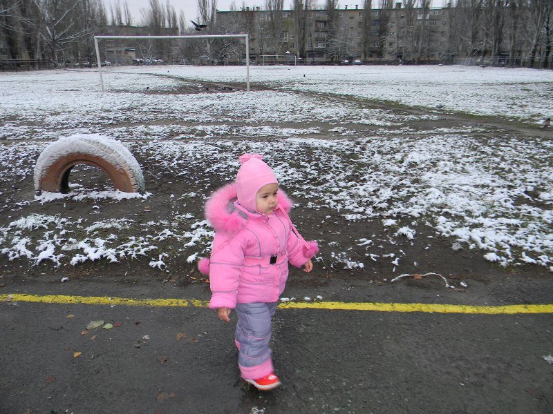 В Кременчуге выпал первый снег В Кременчуге выпал первый снег