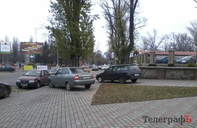 Чудеса кременчугской парковки Чудеса кременчугской парковки