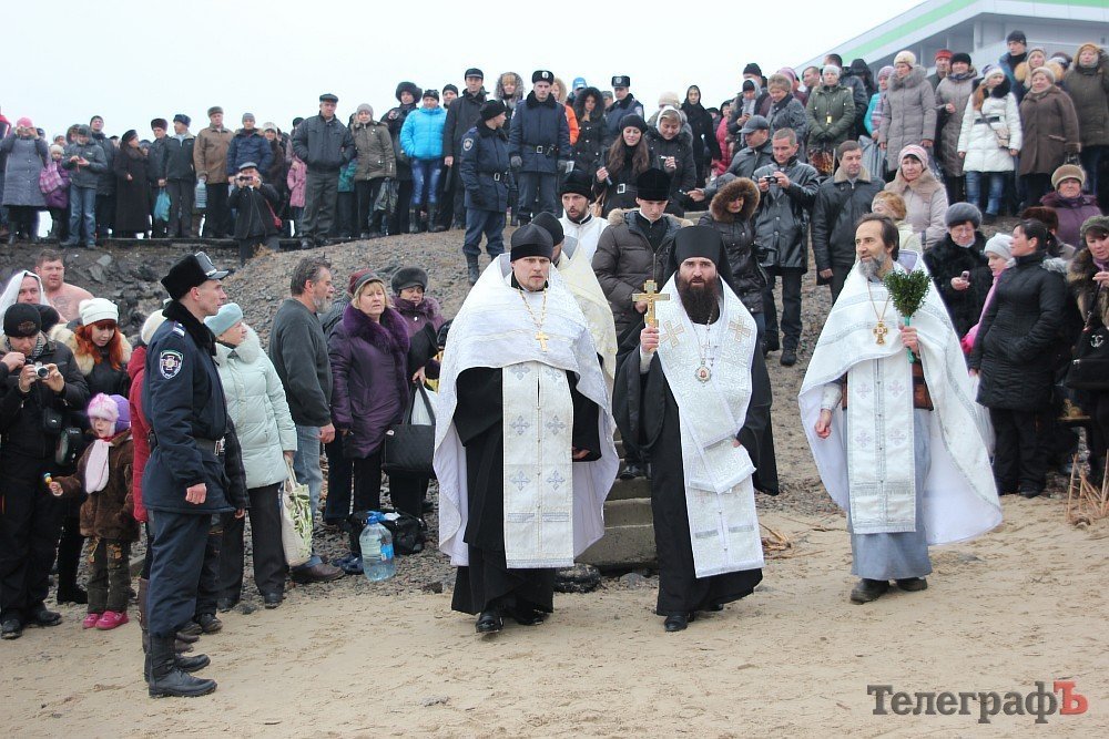 Как в Кременчуге праздновали Крещение Как в Кременчуге праздновали Крещение