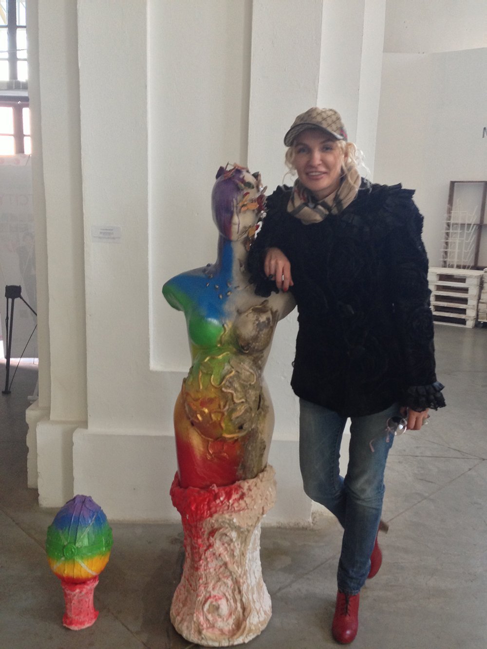 Кременчугская скульптура побывала на выставке в Киеве Кременчугская скульптура побывала на выставке в Киеве