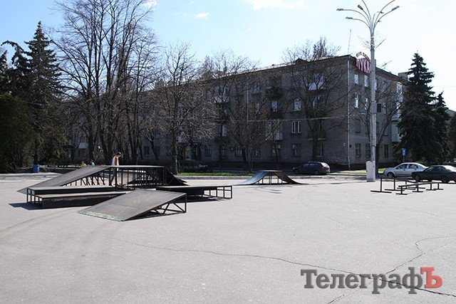 У кременчугских скейтеров начался официальный сезон У кременчугских скейтеров начался официальный сезон