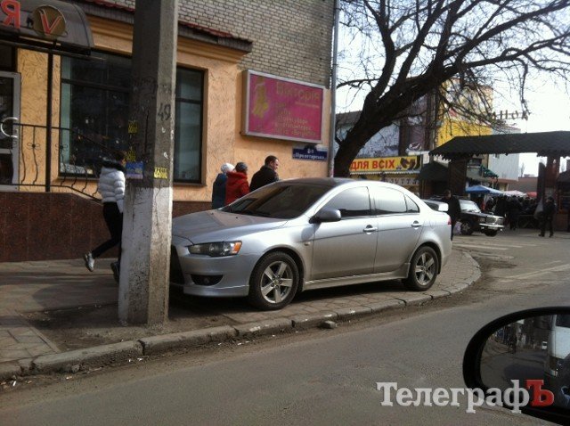 Чудеса кременчугской парковки Чудеса кременчугской парковки