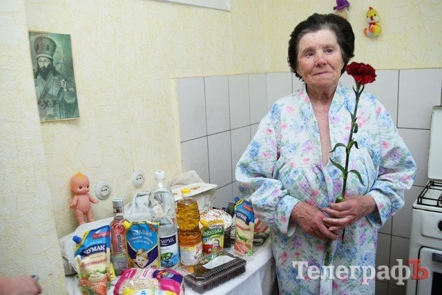 "Кременчугский Телеграф" поздравил ветеранов с Днем Победы "Кременчугский Телеграф" поздравил ветеранов с Днем Победы