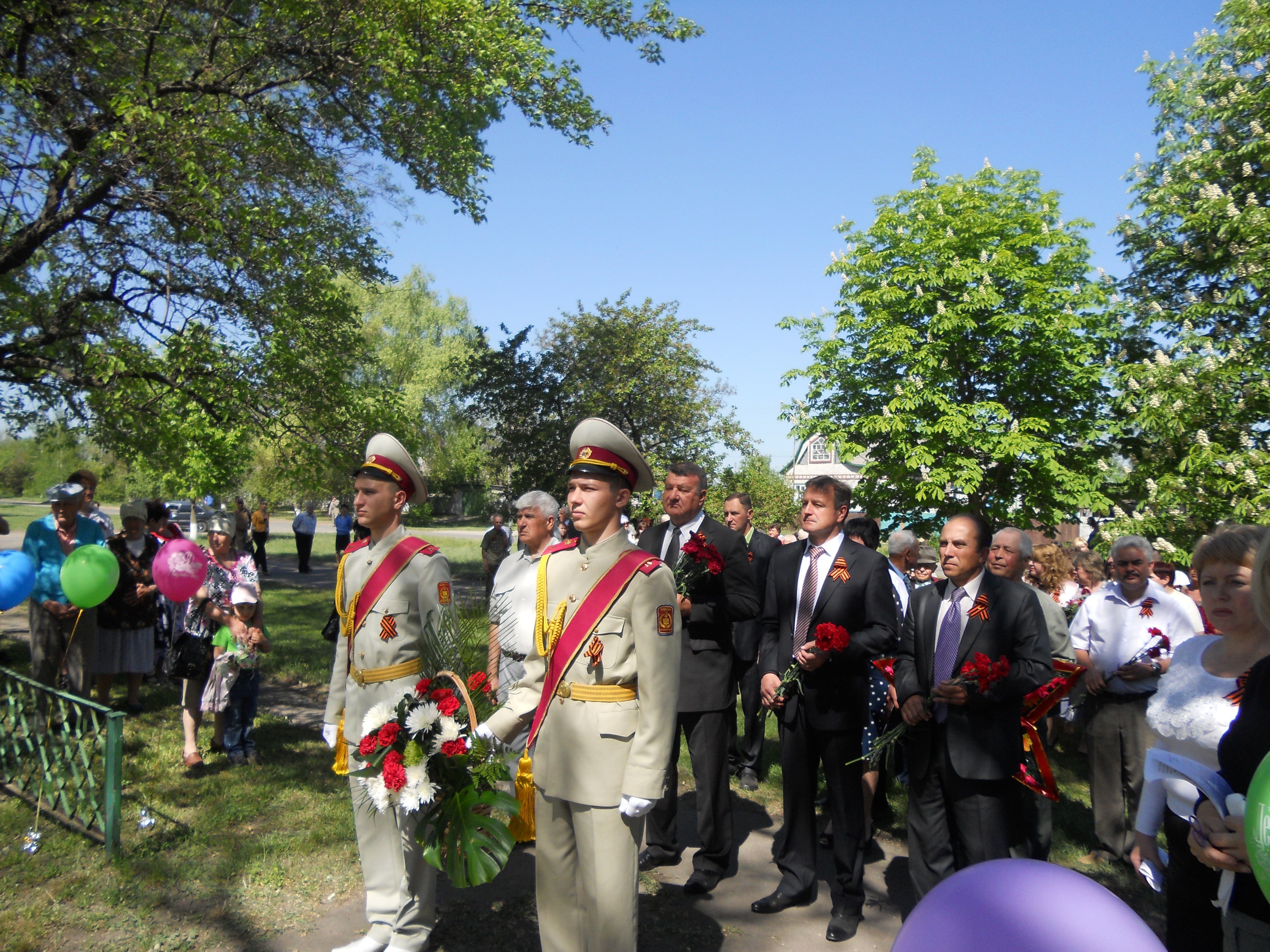 В Кременчугском районе празднуют День Победы В Кременчугском районе празднуют День Победы