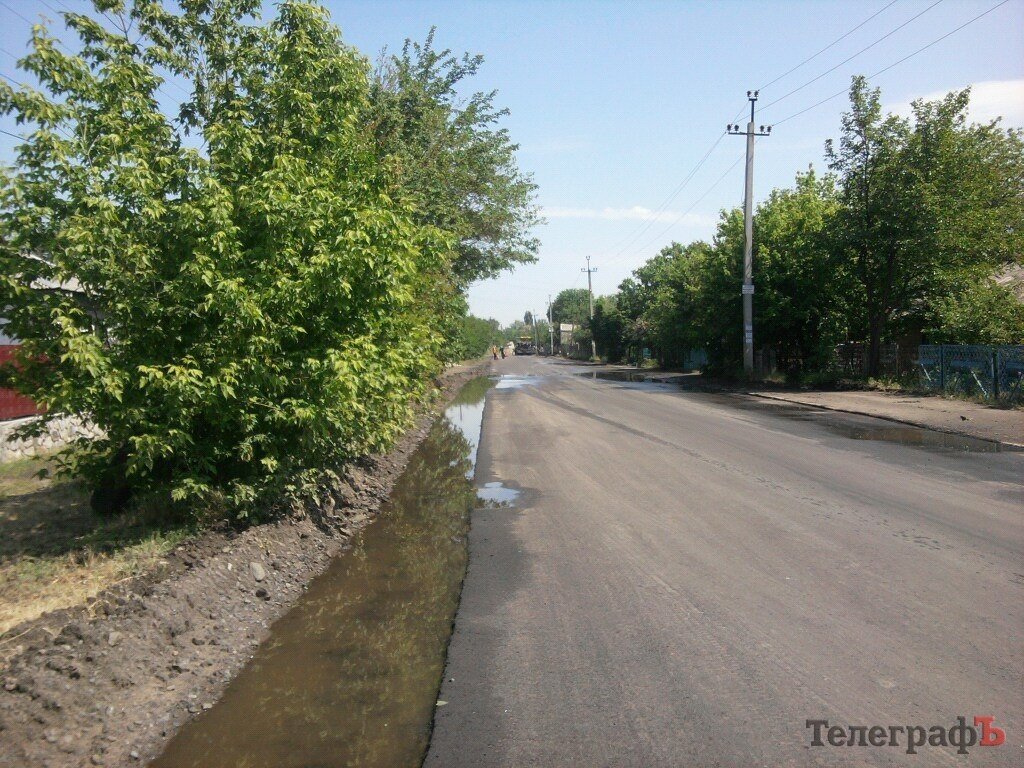 Как на Кохновке катают асфальт Как на Кохновке катают асфальт