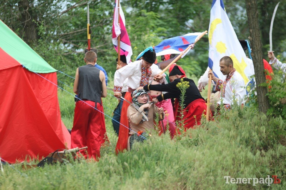 Как в Кременчуге казаки с турецкими захватчиками бились Как в Кременчуге казаки с турецкими захватчиками бились
