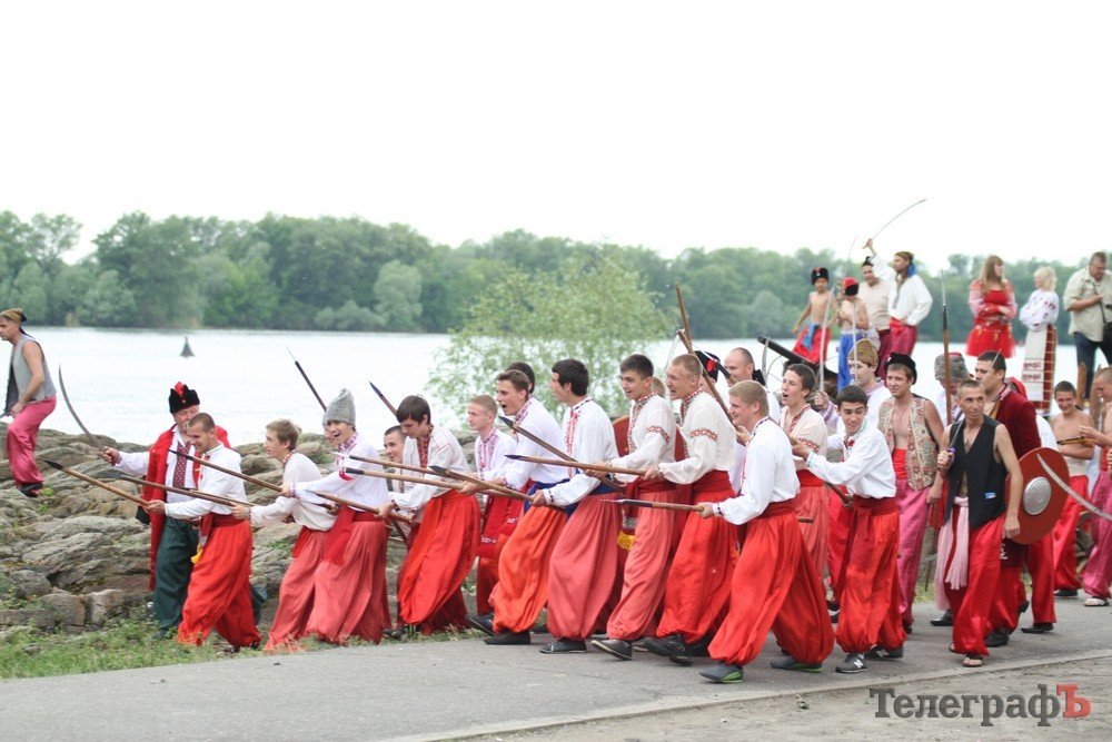 Как в Кременчуге казаки с турецкими захватчиками бились Как в Кременчуге казаки с турецкими захватчиками бились