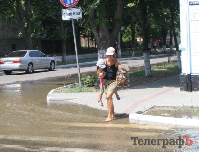 Потоп в центре Кременчуга Потоп в центре Кременчуга