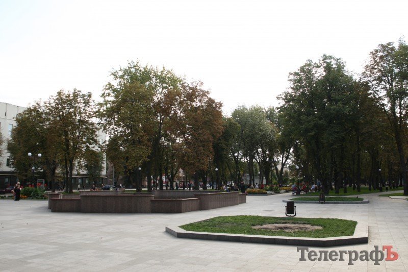 В сквере "Октябрьский" спилили вторую голубую ель В сквере "Октябрьский" спилили вторую голубую ель