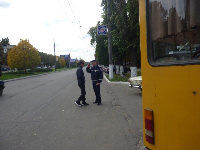Кременчугская ГАИ пугала пешеходов-нарушителей фотографиями ДТП Кременчугская ГАИ пугала пешеходов-нарушителей фотографиями ДТП