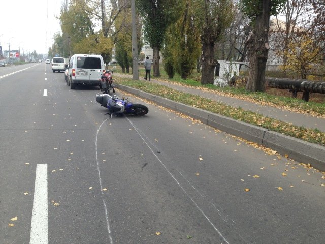Кременчужанка попала в ДТП на мотоцикле Кременчужанка попала в ДТП на мотоцикле