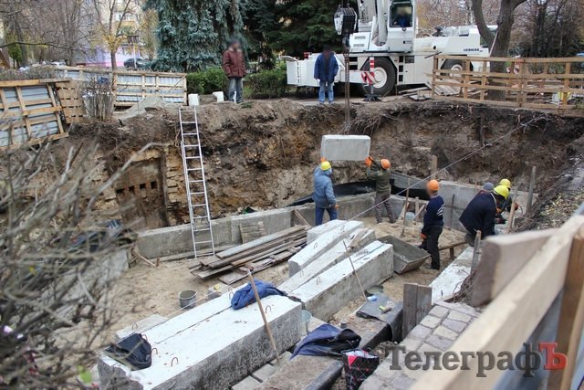 Что строят на бульваре Пушкина Что строят на бульваре Пушкина