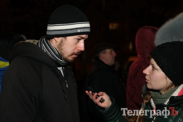 На Евромитинге в Кременчуге попросили Олега Бабаева решить, «наш или не наш» он мэр На Евромитинге в Кременчуге попросили Олега Бабаева решить, «наш или не наш» он мэр