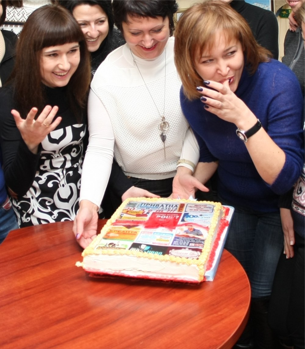 Креативный подарок Издательскому дому “Приватна газета” к юбилею Креативный подарок Издательскому дому “Приватна газета” к юбилею