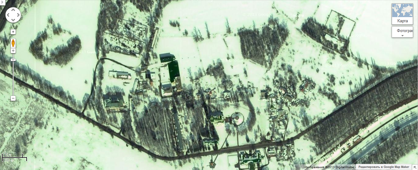 На Картах Google Полтаву засыпало снегом, а в Кременчуге – по-прежнему жара На Картах Google Полтаву засыпало снегом, а в Кременчуге – по-прежнему жара