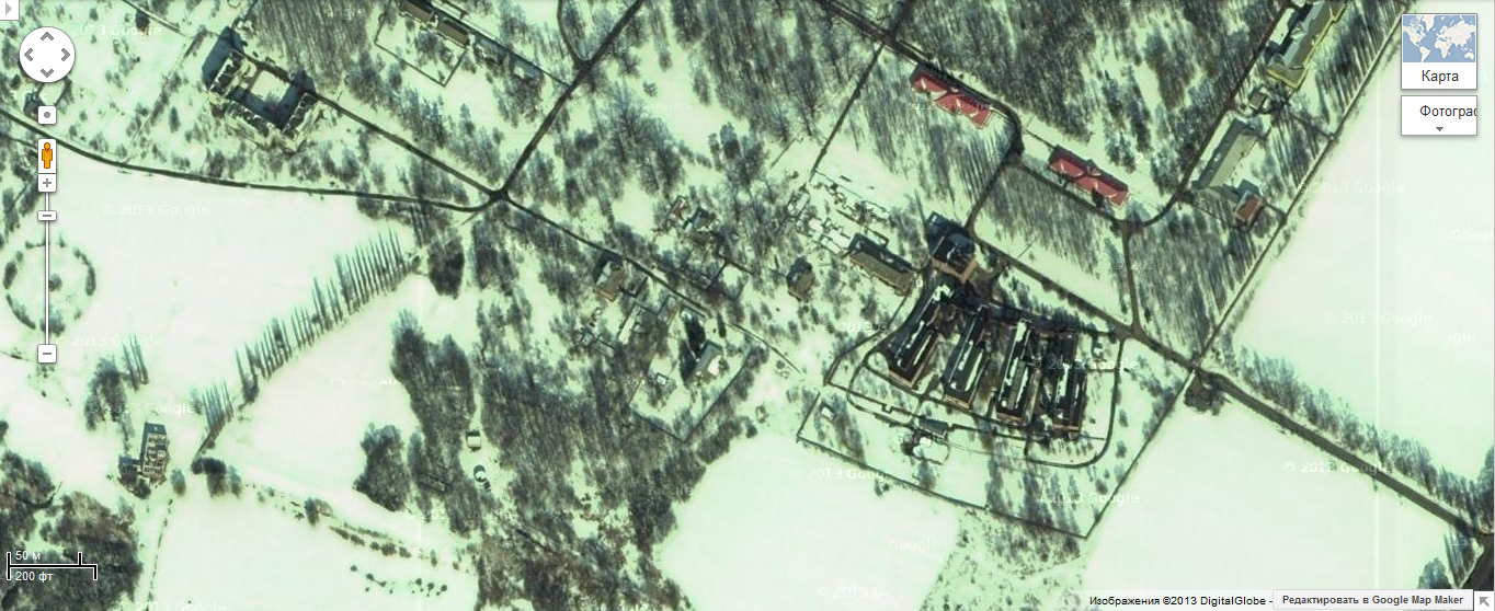 На Картах Google Полтаву засыпало снегом, а в Кременчуге – по-прежнему жара На Картах Google Полтаву засыпало снегом, а в Кременчуге – по-прежнему жара