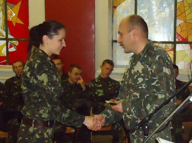 Кременчугские артиллеристы празднуют 71-ю годовщину создания части Кременчугские артиллеристы празднуют 71-ю годовщину создания части