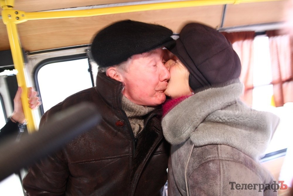 "Маршрутка любви" в Кременчуге "Маршрутка любви" в Кременчуге