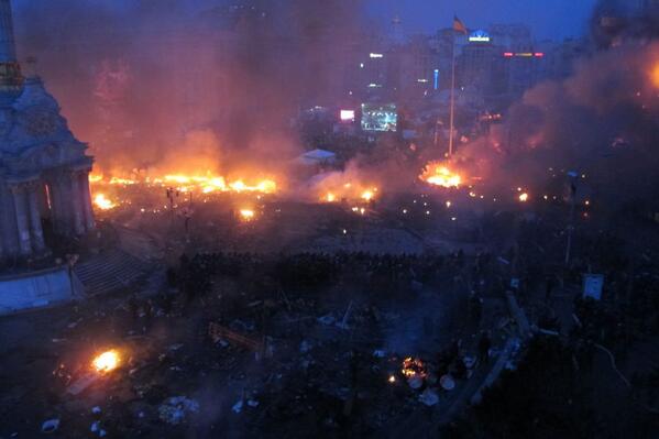 Война на улицах в Киеве Война на улицах в Киеве