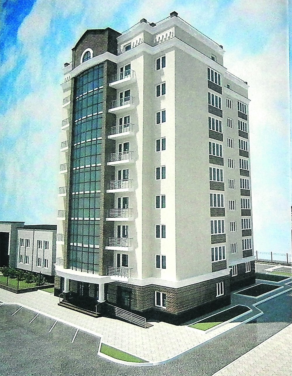 Які багатоповерхівки незабаром ми побачимо у центрі Кременчука Які багатоповерхівки незабаром ми побачимо у центрі Кременчука