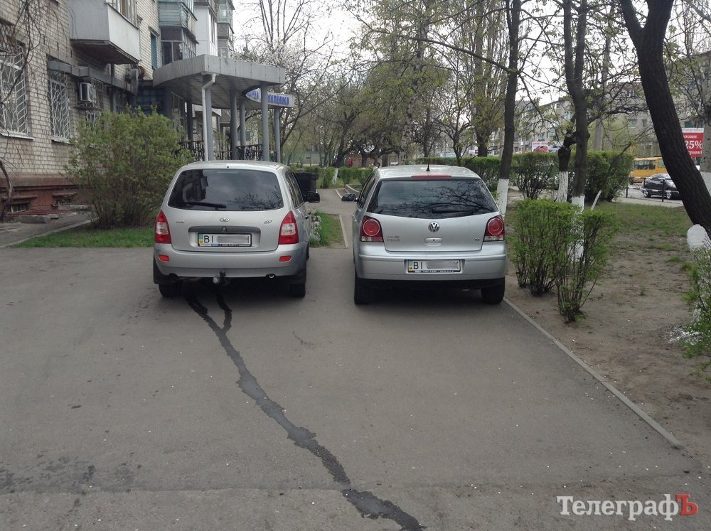 Чудеса кременчугской парковки Чудеса кременчугской парковки