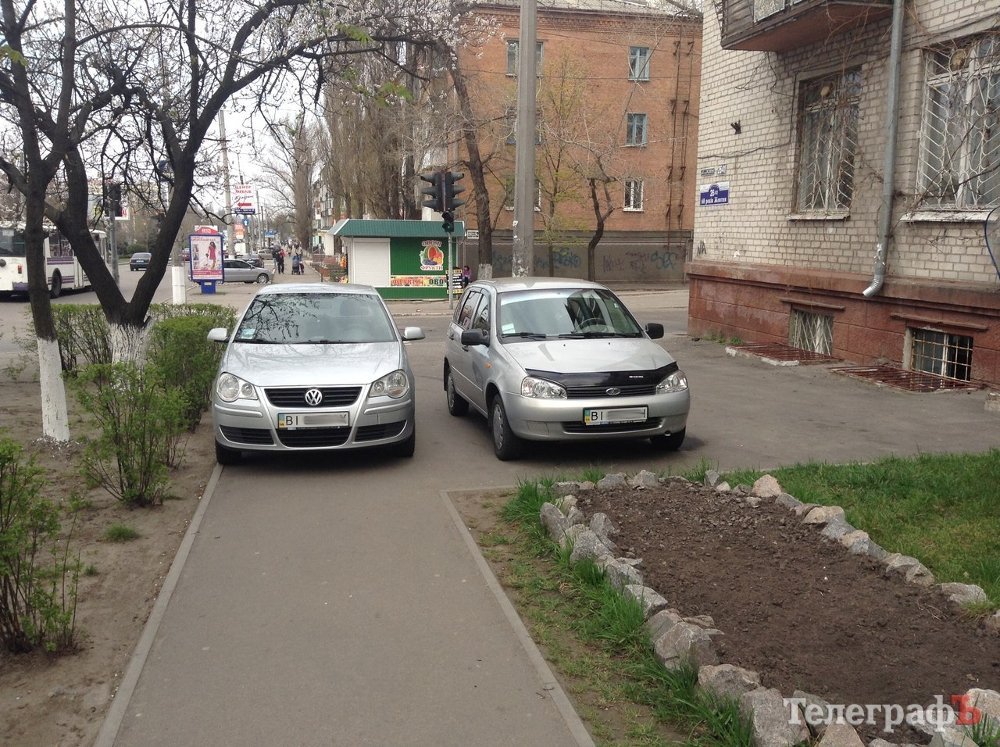 Чудеса кременчугской парковки Чудеса кременчугской парковки