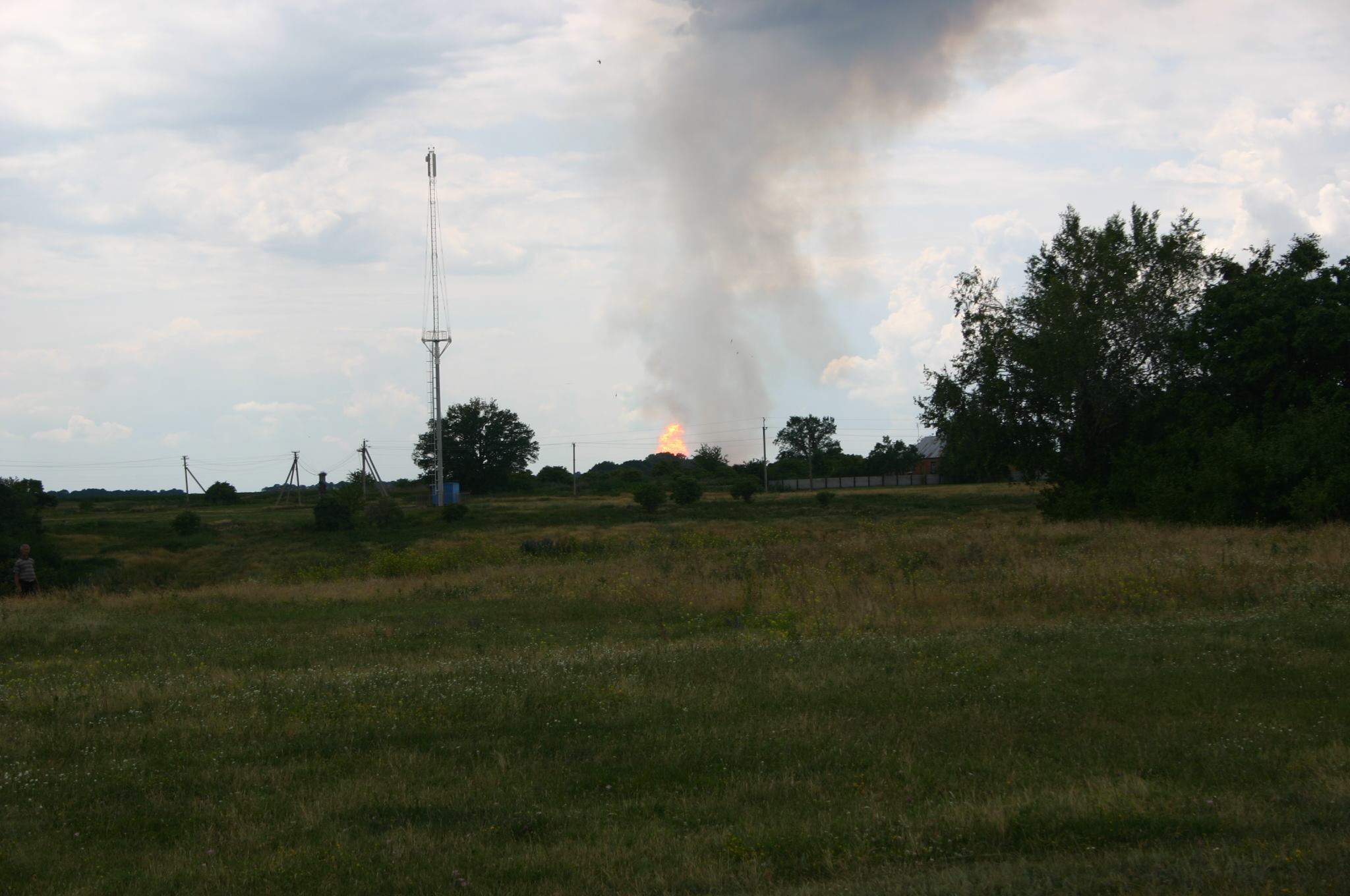 В Полтавской области произошел взрыв на газопроводе, который транспортирует газ в Словакию В Полтавской области произошел взрыв на газопроводе, который транспортирует газ в Словакию
