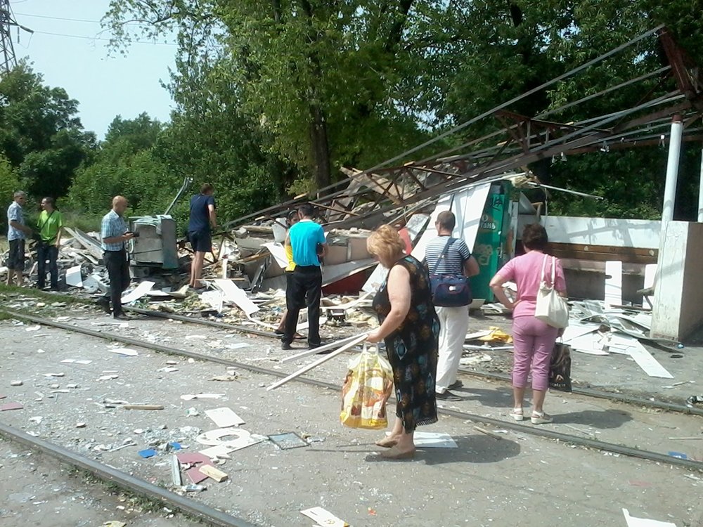 Краматорск: запуганный город Краматорск: запуганный город