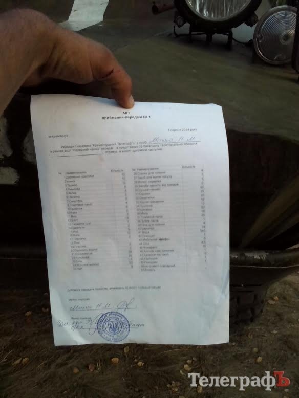 39-й территориальный батальон передал огромное "СПАСИБО!" кременчужанам за посылку 39-й территориальный батальон передал огромное "СПАСИБО!" кременчужанам за посылку