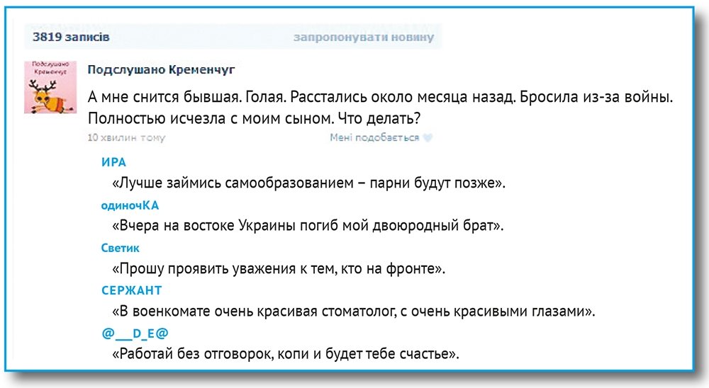 О чем говорят кременчужане в соцсетях О чем говорят кременчужане в соцсетях