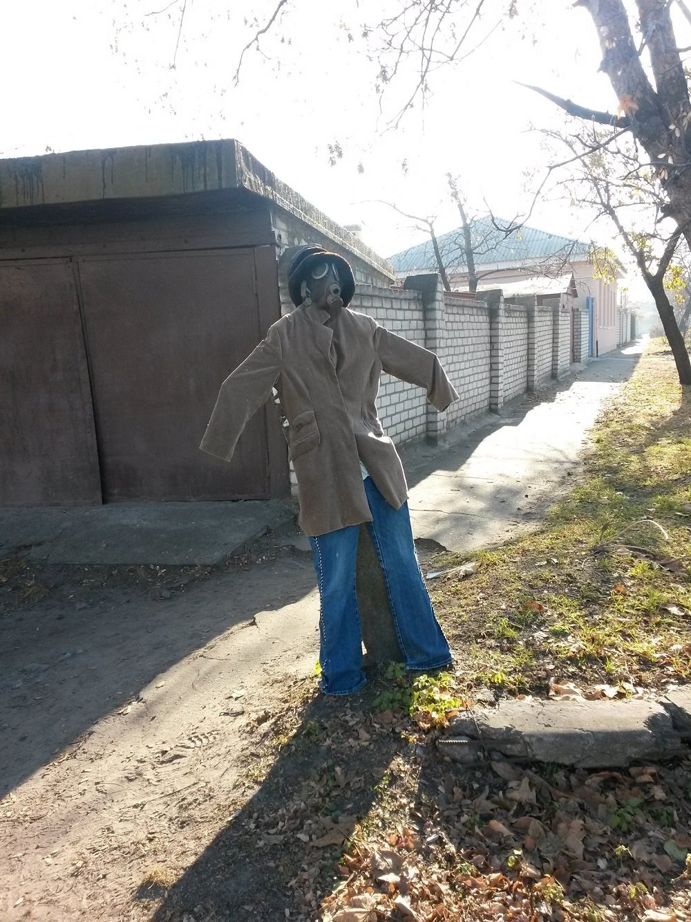 Приколы нашего городка: в Кременчуге гаражи под охраной фантома Приколы нашего городка: в Кременчуге гаражи под охраной фантома