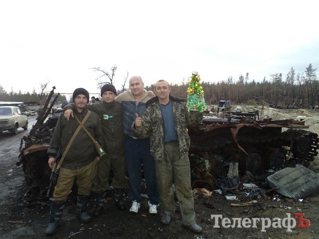 Як кременчуцькі бійці зустрічали Новий рік в окопах Як кременчуцькі бійці зустрічали Новий рік в окопах