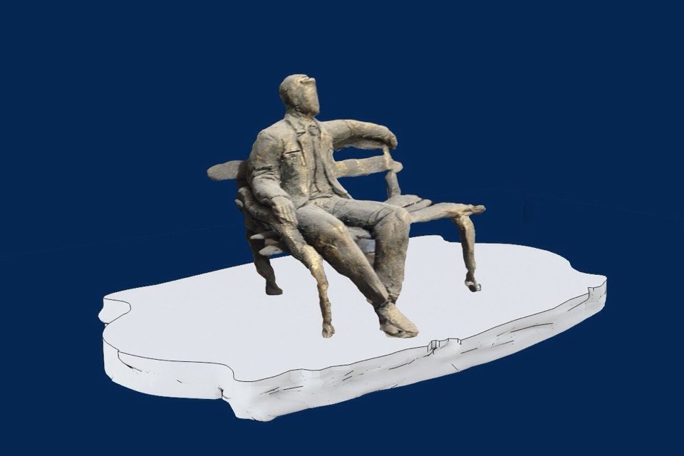 Опубликован снимок эскиза скульптуры кременчугского мэра Опубликован снимок эскиза скульптуры кременчугского мэра