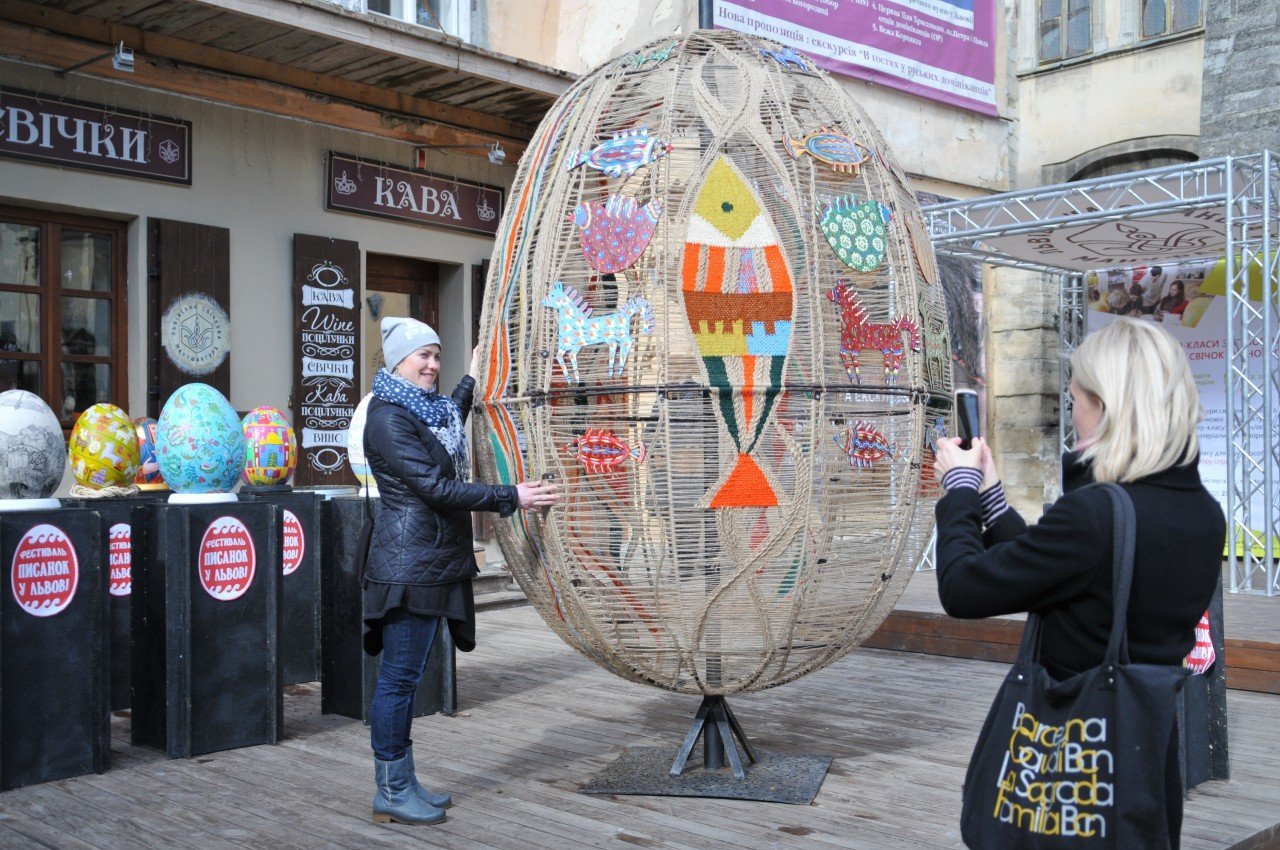 Фестиваль авторских писанок во Львове Фестиваль авторских писанок во Львове