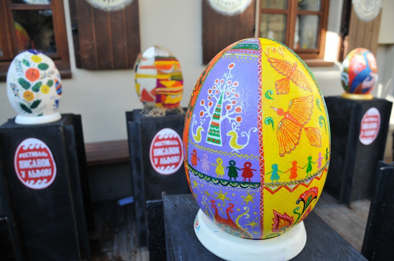 Фестиваль авторских писанок во Львове Фестиваль авторских писанок во Львове