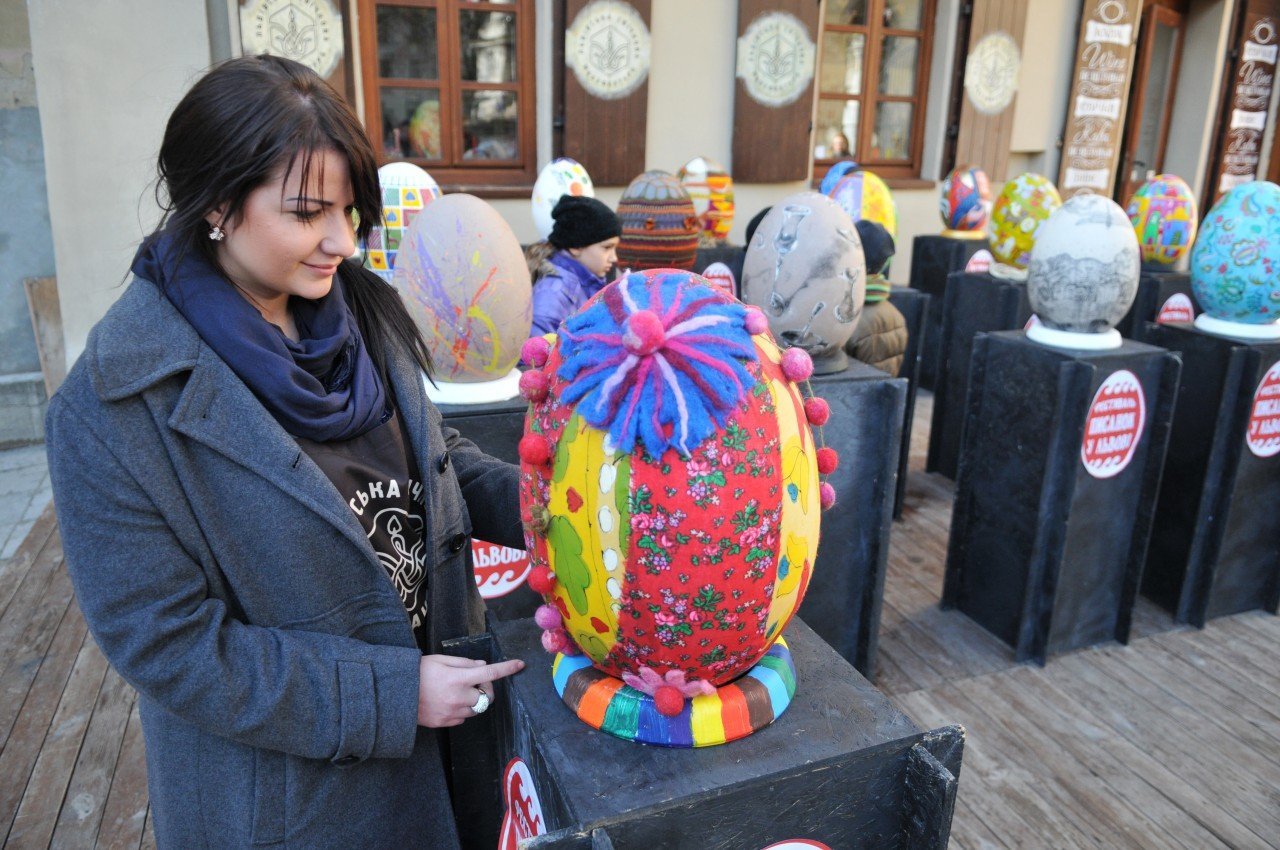 Фестиваль авторских писанок во Львове Фестиваль авторских писанок во Львове