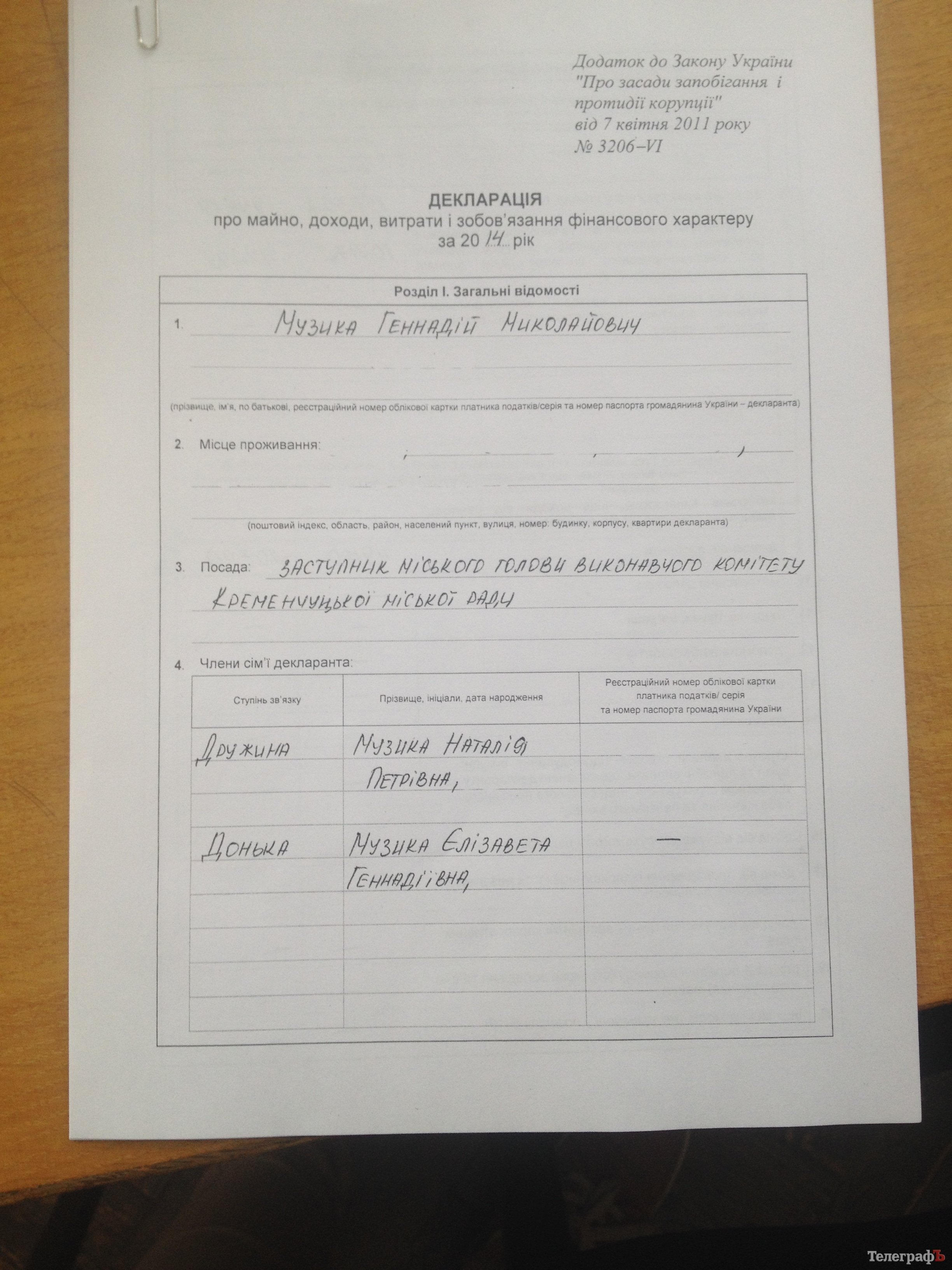 Вот сколько заработали кременчугские чиновники в 2014-м году Вот сколько заработали кременчугские чиновники в 2014-м году
