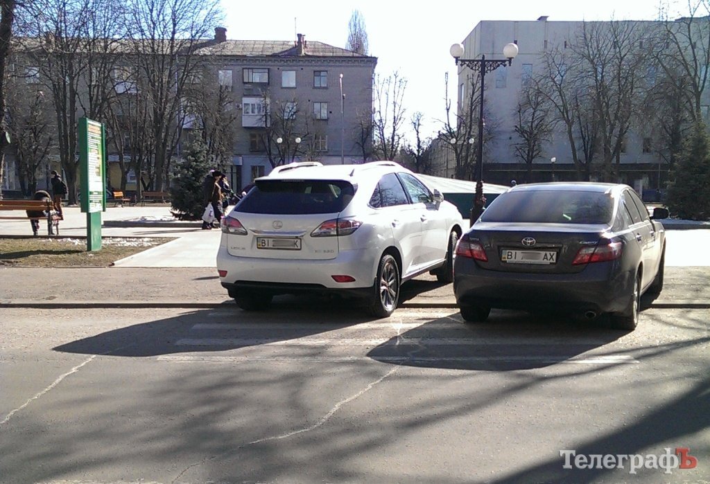 Чудеса кременчугской парковки Чудеса кременчугской парковки