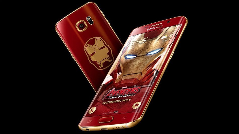 Samsung представил смартфон Galaxy S6 edge Iron Man Limited Edition Samsung представил смартфон Galaxy S6 edge Iron Man Limited Edition