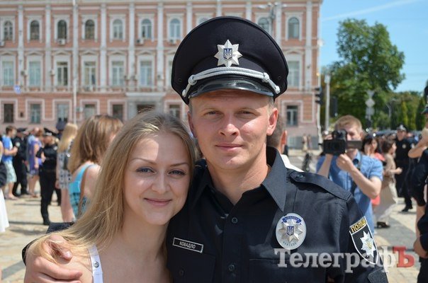 Кременчужанин став полісменом у Києві Кременчужанин став полісменом у Києві