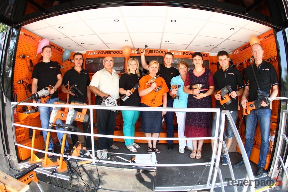 Магазин «Мир Инструмента» презентовал кременчужанам электроинструмент из Германии Магазин «Мир Инструмента» презентовал кременчужанам электроинструмент из Германии