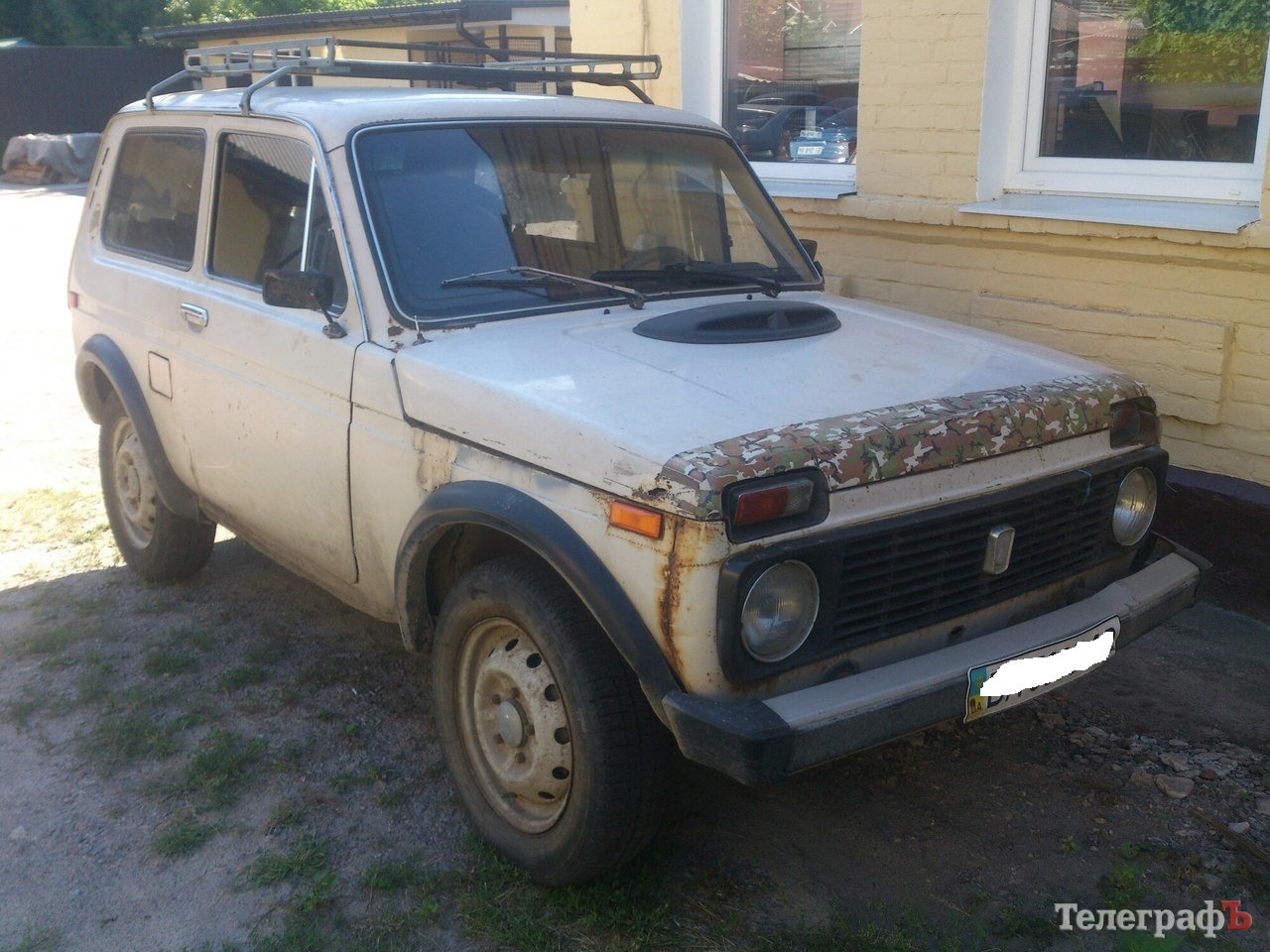 Ось яку "Ниву" купили для бійців кременчужани Ось яку "Ниву" купили для бійців кременчужани