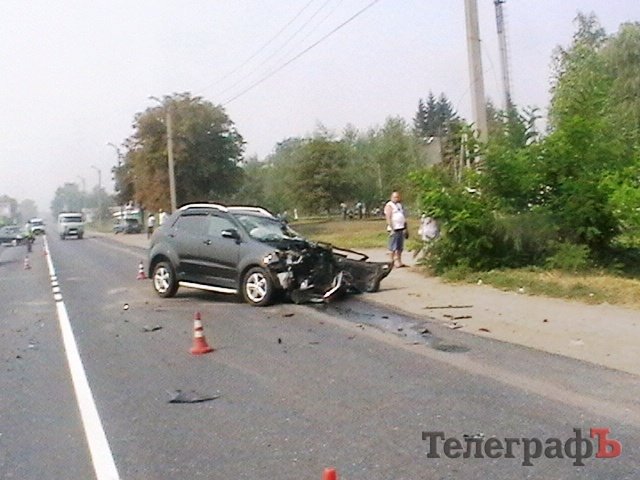 В Кременчуге погиб водитель SsangYong’а – потерял сознание за рулём и врезался в грузовик В Кременчуге погиб водитель SsangYong’а – потерял сознание за рулём и врезался в грузовик