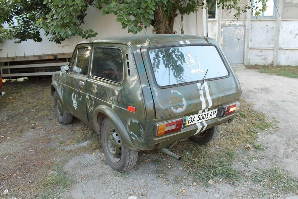 Ось якою стала "Нива", куплена кременчужанами для бійців (доповнено) Ось якою стала "Нива", куплена кременчужанами для бійців (доповнено)