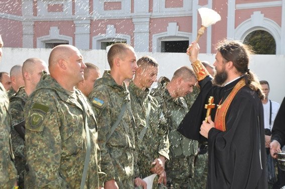 Бійці роти «Кременчук» відправилися на схід Бійці роти «Кременчук» відправилися на схід