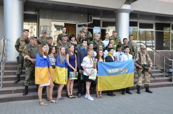 Бійці роти «Кременчук» відправилися на схід Бійці роти «Кременчук» відправилися на схід