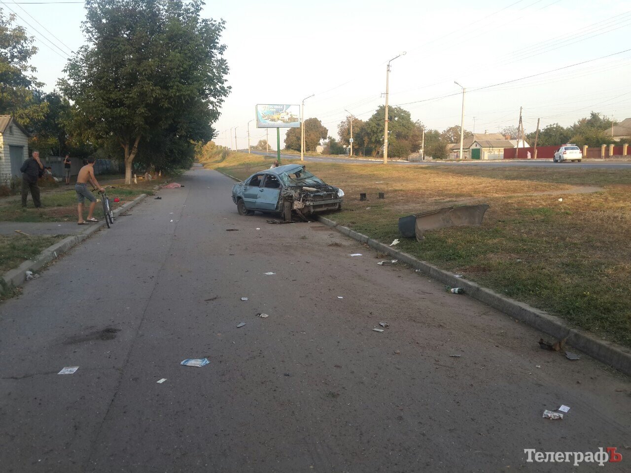 На проспекті Полтавському сталося смертельне ДТП На проспекті Полтавському сталося смертельне ДТП