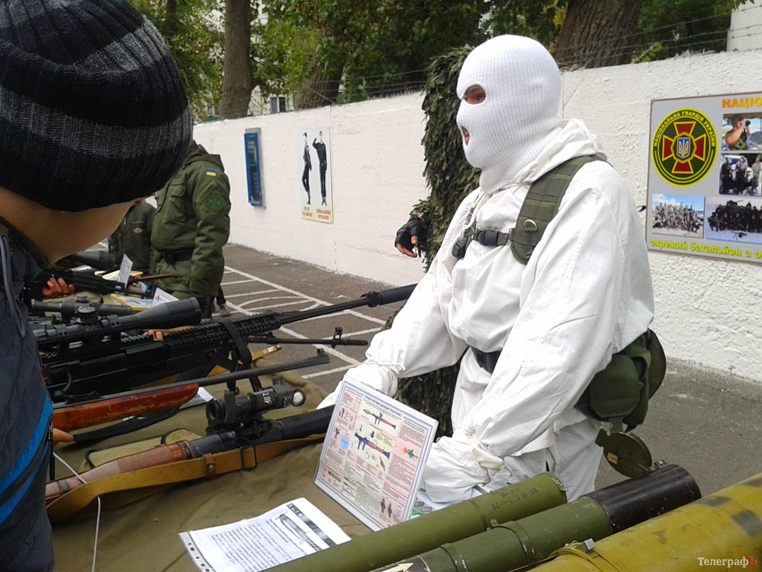 Сегодня кременчугские нацгвардейцы принимают гостей Сегодня кременчугские нацгвардейцы принимают гостей